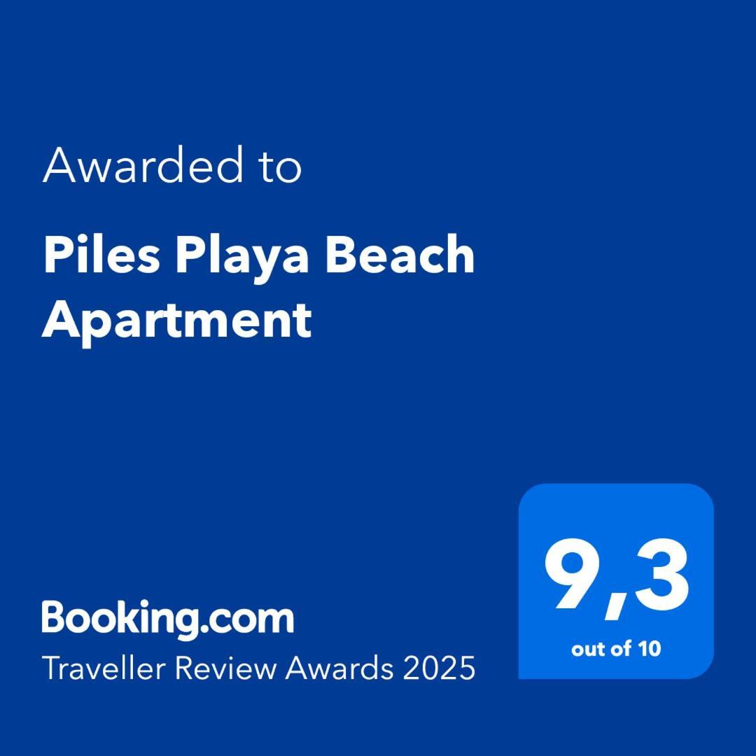 Piles Playa Beach Apartment Екстериор снимка